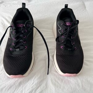 Skechers Women's Go Run Black and Purple Sneakers